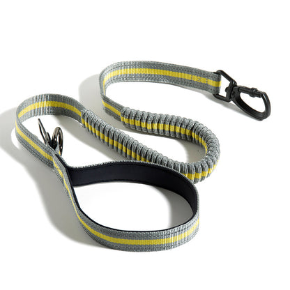 Fluorescent Retractable Dog Leash with Safety Features